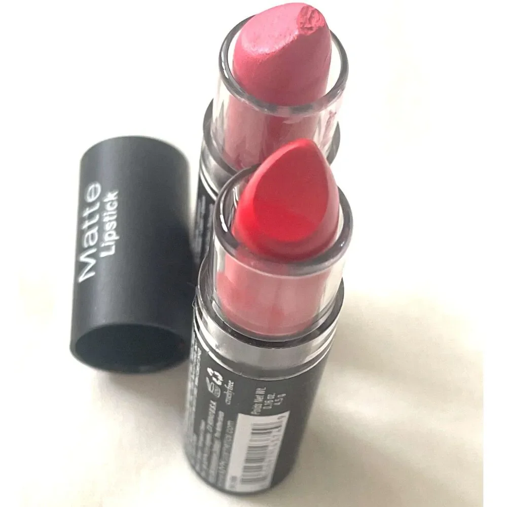 New Lot Of 2 NYX Soft Matte Lipstick MLS13 & MLS08 Angel & Pure Red.